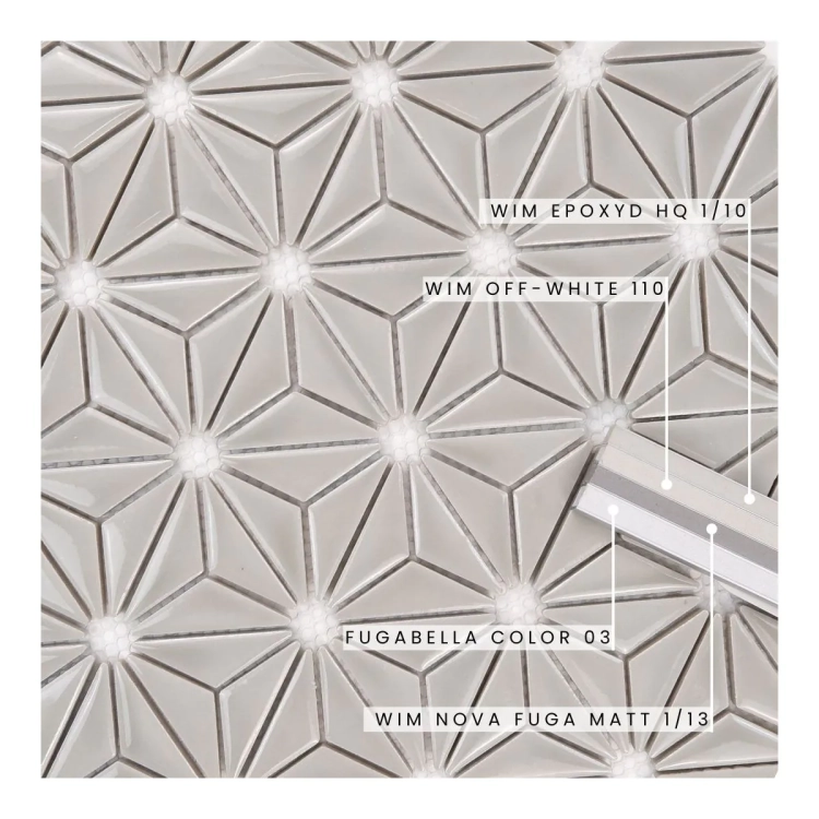Raw Decor Constellation Smoke Grey mozaika gwiazdki