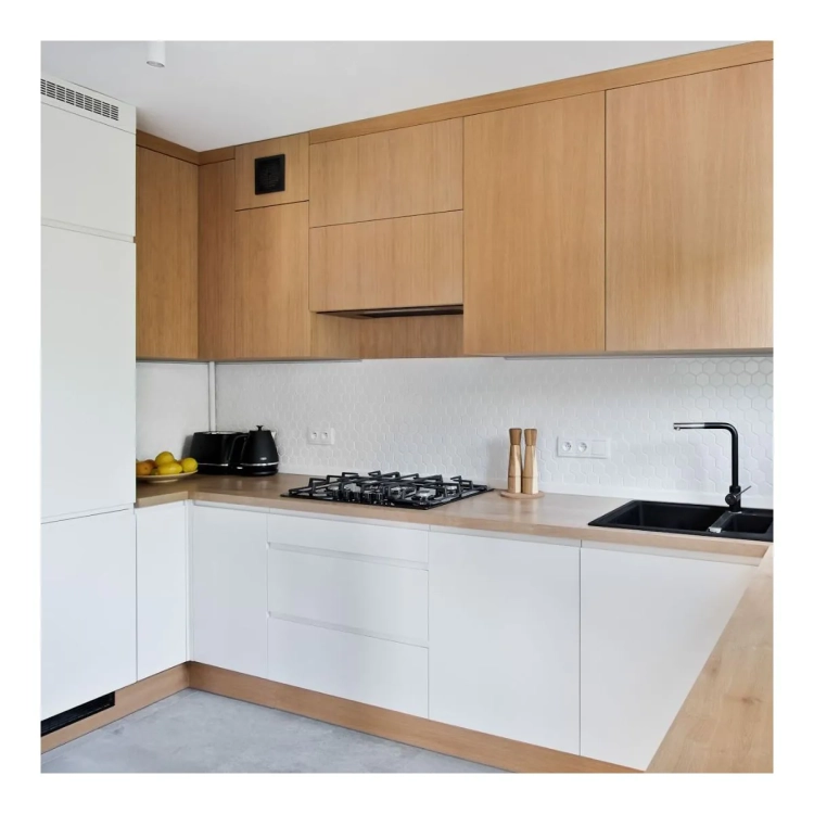 Raw Decor Heksagon Duży Biały Połysk mozaika plastry miodu