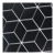 Raw Decor Diamond Czarna Matowa mozaika