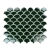 Raw Decor Flabellum Emerald połysk mozaika mała łuska