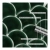 Raw Decor Flabellum Emerald zielona mozaika łuska połysk
