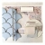 Raw Decor Flabellum Light Blue błękitna mozaika łuska połysk