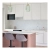 Raw Decor Flabellum White Matowa biała mozaika łuska