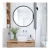 Raw Decor Flabellum White Matowa biała mozaika łuska