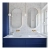Raw Decor Flabellum Marble Matowa mozaika łuska marmurkowa