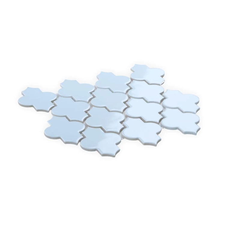 Raw Decor Arabeska Dover Serenity Blue błękitna mozaika połysk