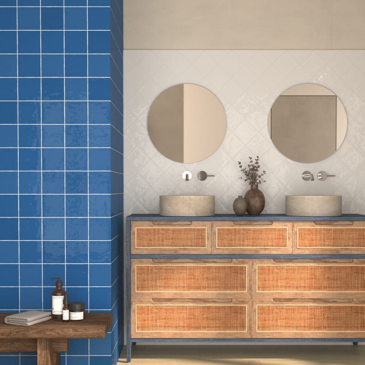Dune Meknes Indigo 12,5x12,5 marokańskie kafelki ścienne