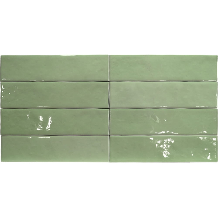 Dune Meknes Verde 6,2x25 marokańskie cegiełki ścienne
