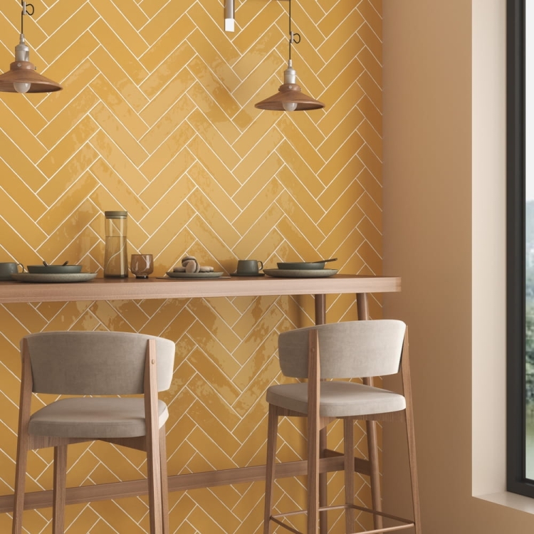 Dune Meknes Miel 6,2x25 marokańskie cegiełki ścienne