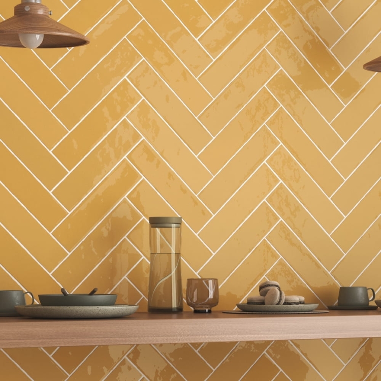 Dune Meknes Miel 6,2x25 marokańskie cegiełki ścienne