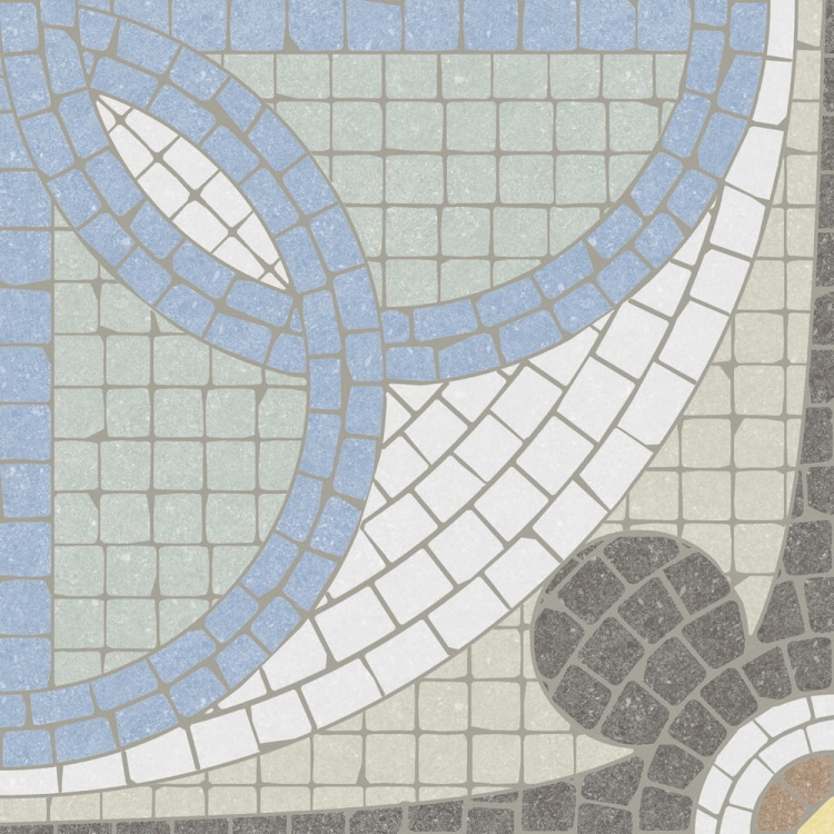 Dune Renania Munich 20x20 gres inspirowany posadzką mozaikową