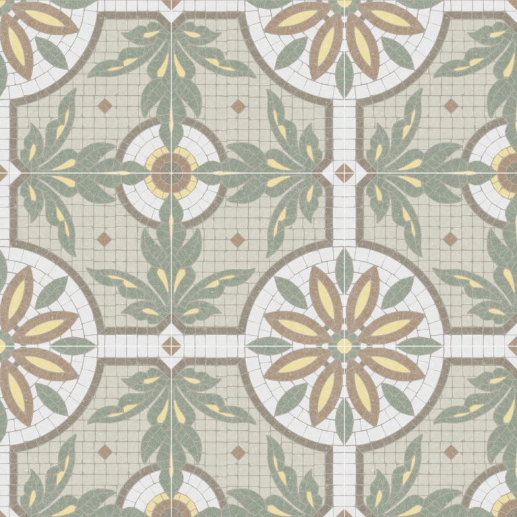 Dune Renania Utrecht 20x20 gres inspirowany posadzką mozaikową