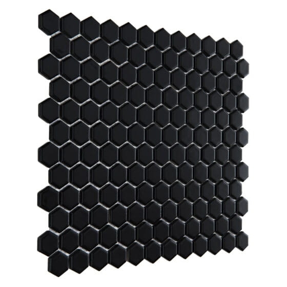 Dunin Mini Hexagon B&W Black czarna mozaika heksagony małe