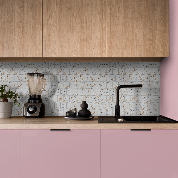 Dunin Arcado Terrazzo Matt kolorowe lastryko mozaika gresowa