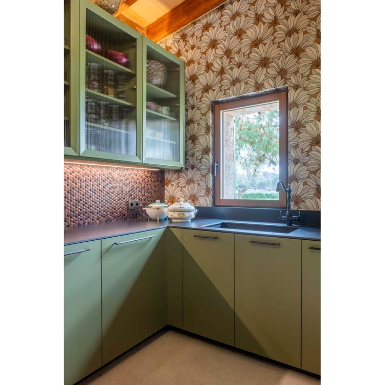 L'Antic Colonial mozaika Colors Aluminium Chocolate