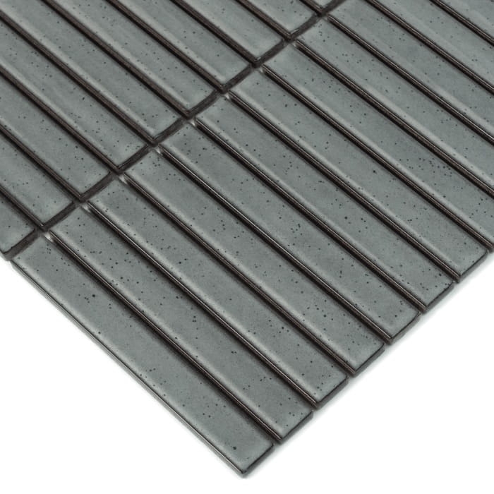 Dunin KitKat Grey szara błyszcząca mozaika typu finger-stick