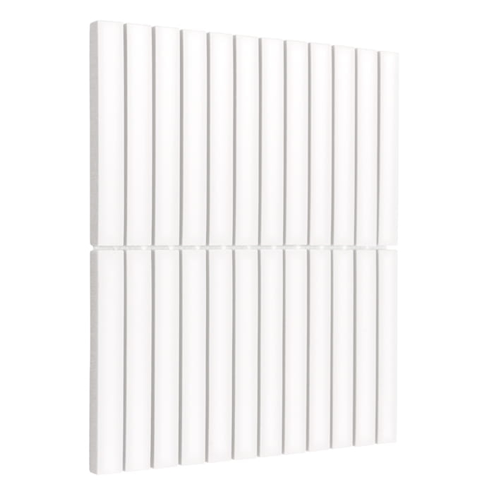 Dunin KitKat White Matt biała matowa mozaika typu finger-stick