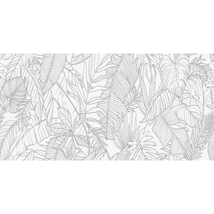 Fanal Pearl Tropic White 60x120 dekoracyjne płytki w liście