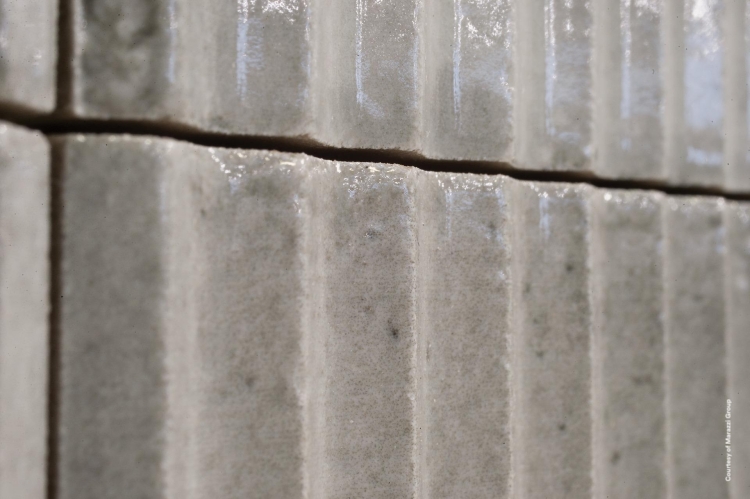 Marazzi Rice Grigio Struttura Pleat