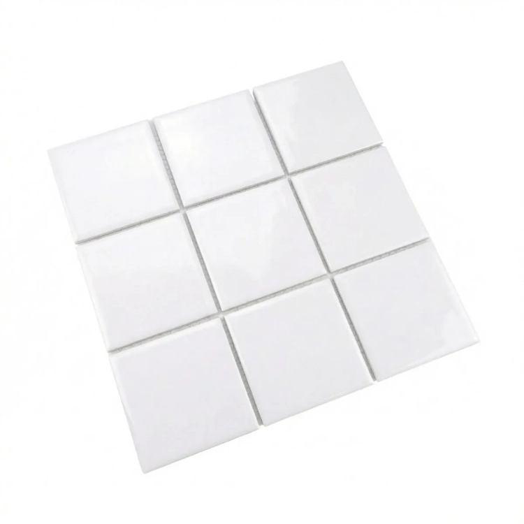 Raw Decor Cubic XL Biały Połysk mozaika