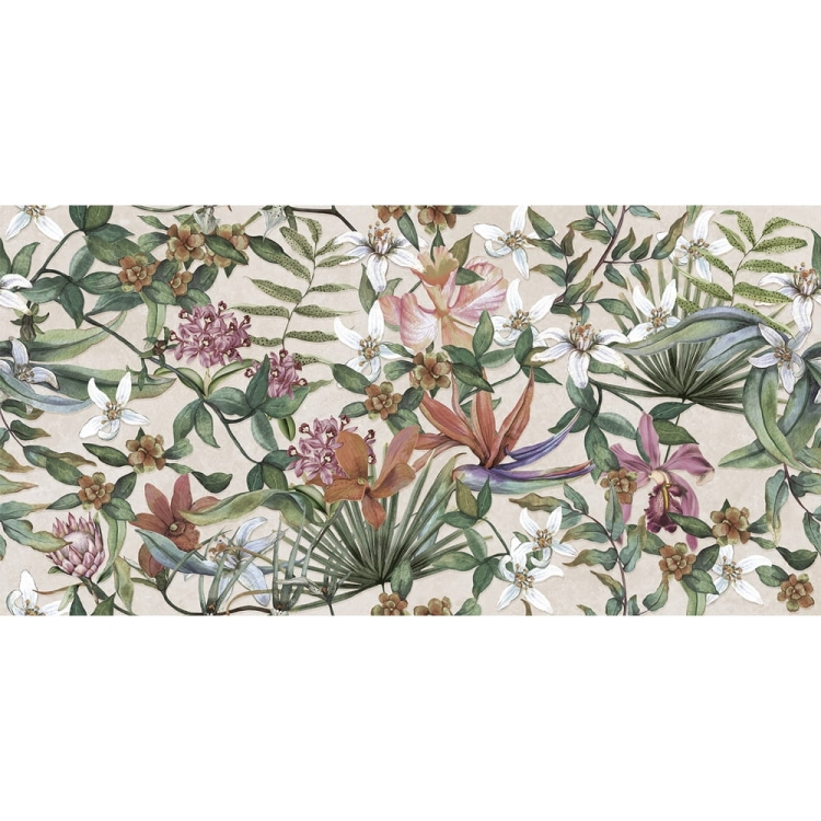 Fanal Origin Core Eden Salt 60x120 botaniczne płytki ścienne kwiaty
