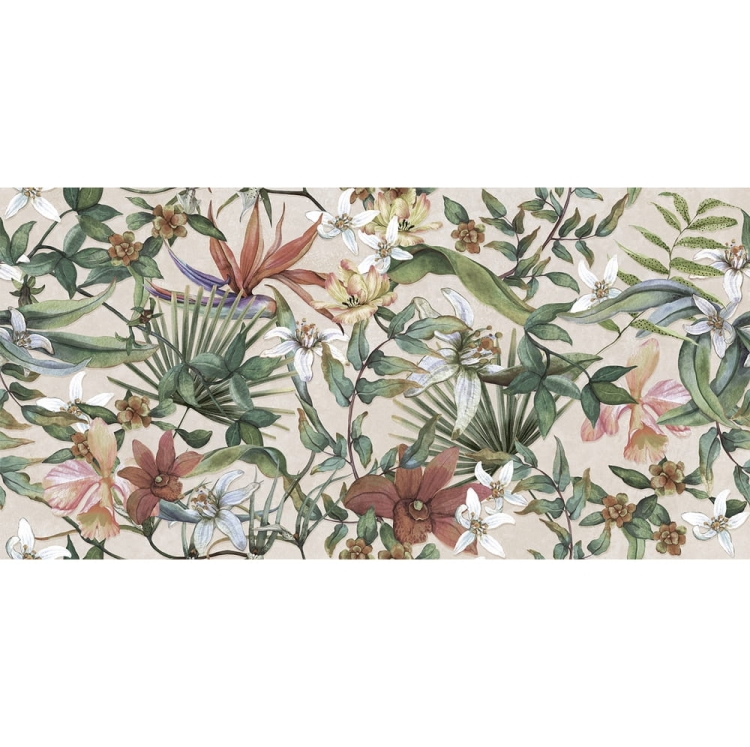 Fanal Origin Core Eden Salt 60x120 botaniczne płytki ścienne kwiaty