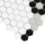Dunin House Loves Mini Hexagon Garland Black