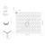 Dunin House Loves Mini Hexagon Garland Cotton