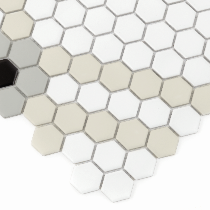 Dunin House Loves Mini Hexagon Doublehex Cotton