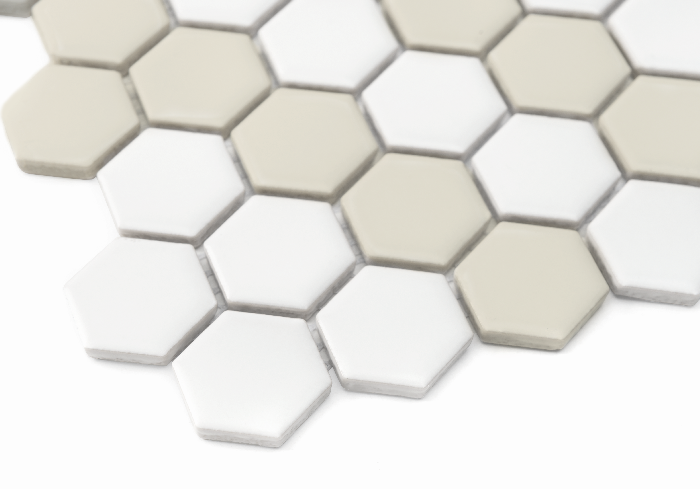 Dunin House Loves Mini Hexagon Doublehex Cotton