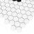 Dunin House Loves Mini Hexagon Daisy Black