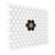 Dunin House Loves Mini Hexagon Daisy Black