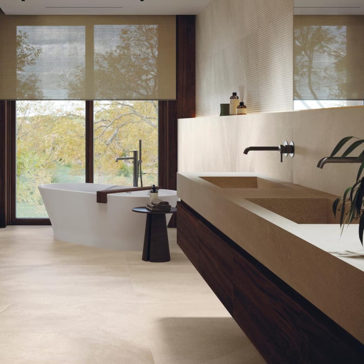 Porcelanosa Limestone Marfil