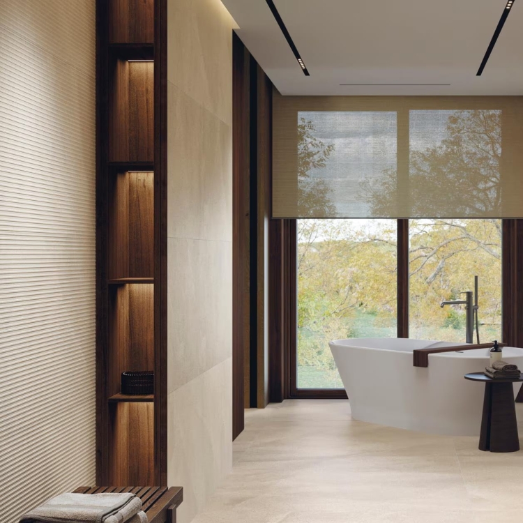 Porcelanosa Limestone Marfil