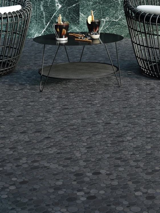 L'Antic Colonial Paradise Round Stone Negro