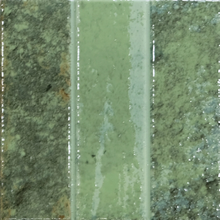 Dune Terraluz Verde 14,7x14,7 cegiełki ścienne mat z połyskiem