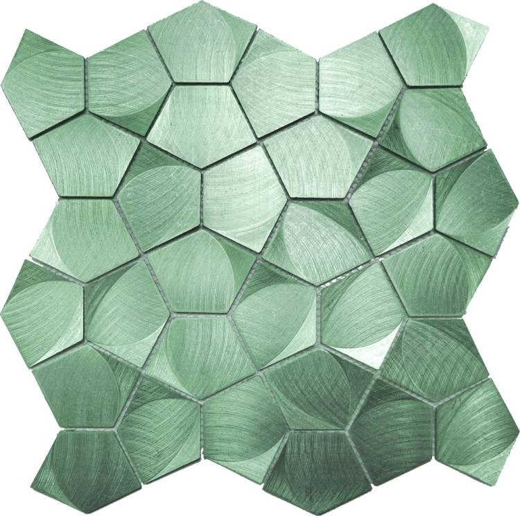 Dune Pentagon Mint metalowa geometryczna mozaika