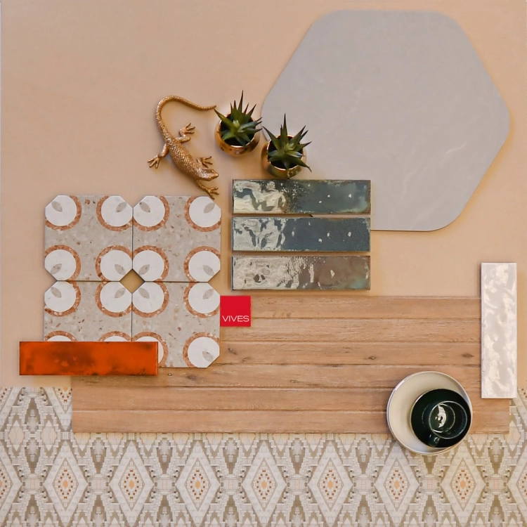 Vives Niza Octógono Tolone Beige