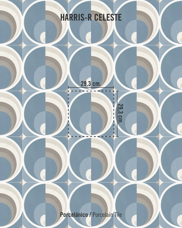 Vives Pop Tile Harris-R Celeste