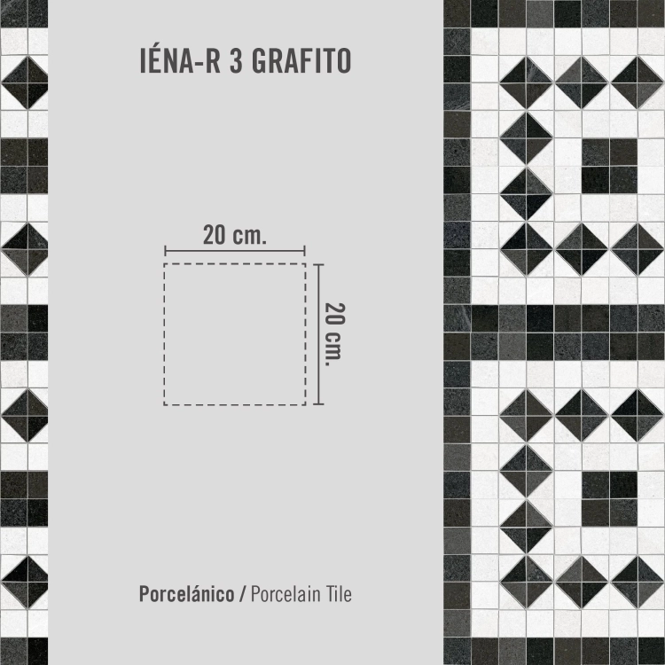 Vives Seine Iena-R 3 Grafito
