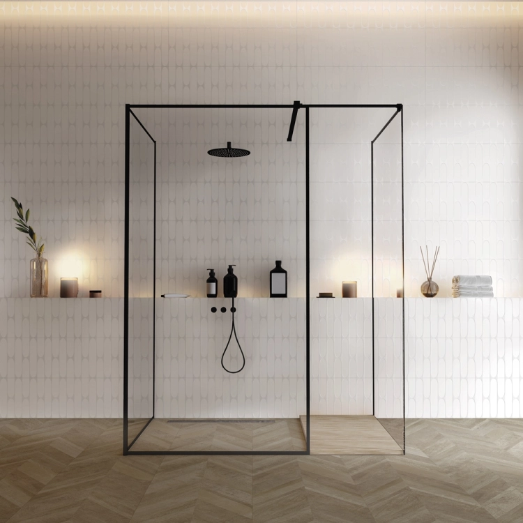 Aparici Rado White Ornato 29,75x99,55 dekoracyjne płytki ścienne biszkopty