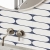 Aparici Rado Blue Ornato 29,75x99,55 dekoracyjne płytki ścienne biszkopty