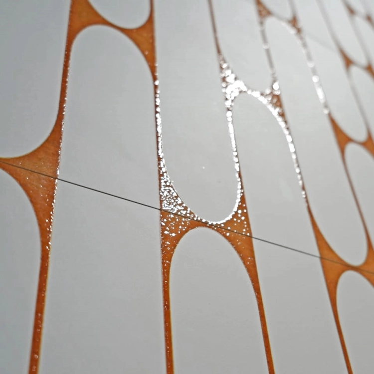 Aparici Rado Orange Ornato 29,75x99,55 dekoracyjne płytki ścienne biszkopty