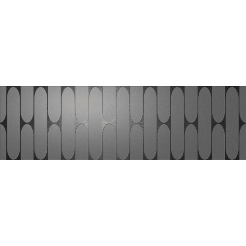Aparici Rado Silver Ornato 29,75x99,55 dekoracyjne srebrne płytki ścienne