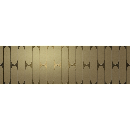 Aparici Rado Gold Ornato 29,75x99,55 dekoracyjne złote płytki ścienne