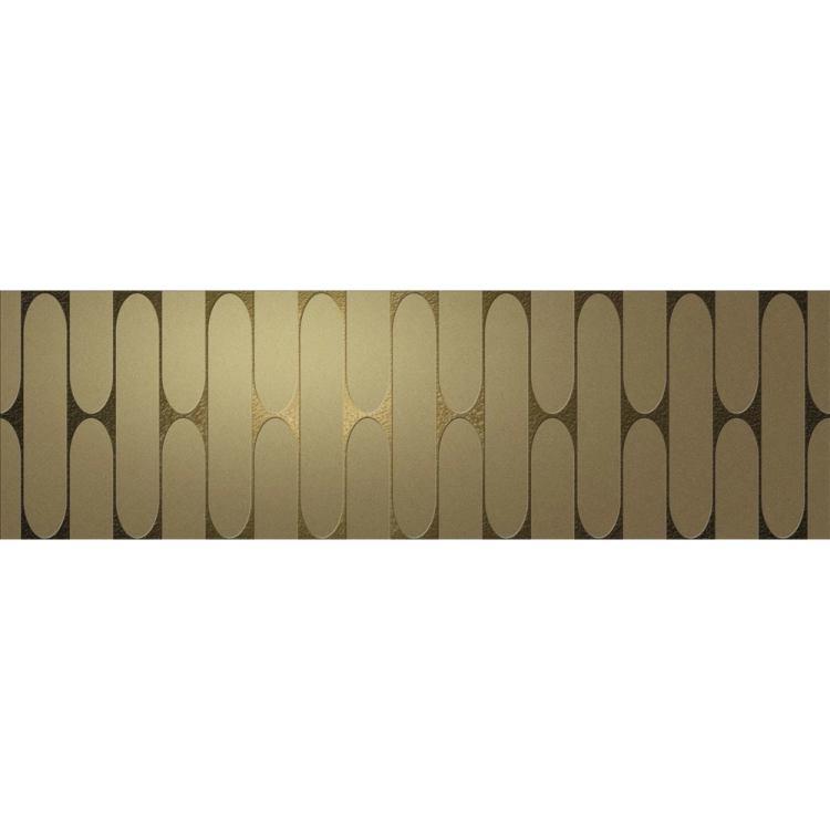 Aparici Rado Gold Ornato 29,75x99,55 dekoracyjne złote płytki ścienne