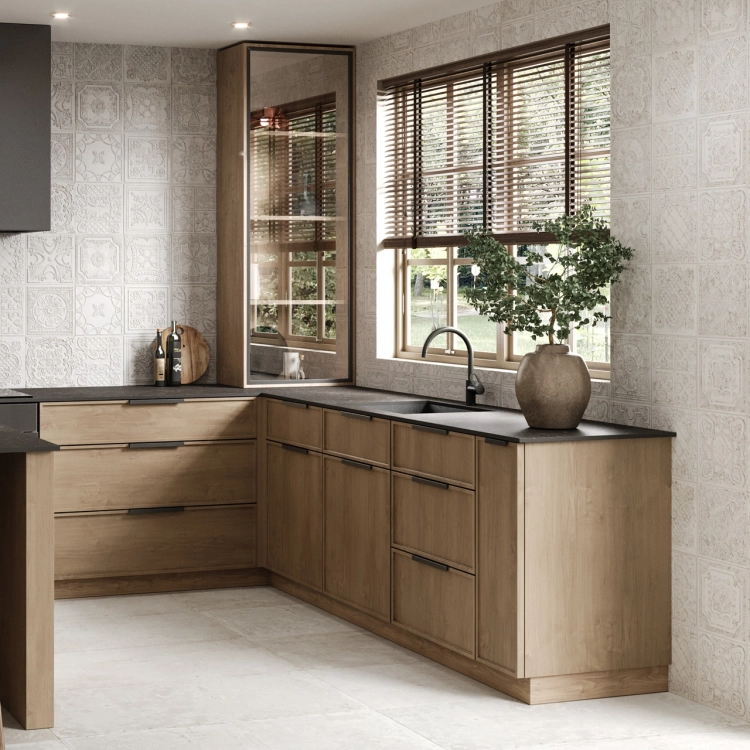 Aparici Gatsby White 60x60 dekoracyjne płytki ścienne ornamenty
