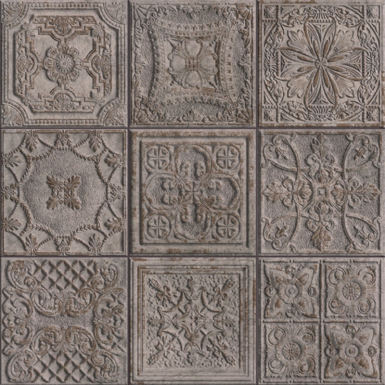 Aparici Gatsby Copper 60x60 dekoracyjne płytki ścienne ornamenty