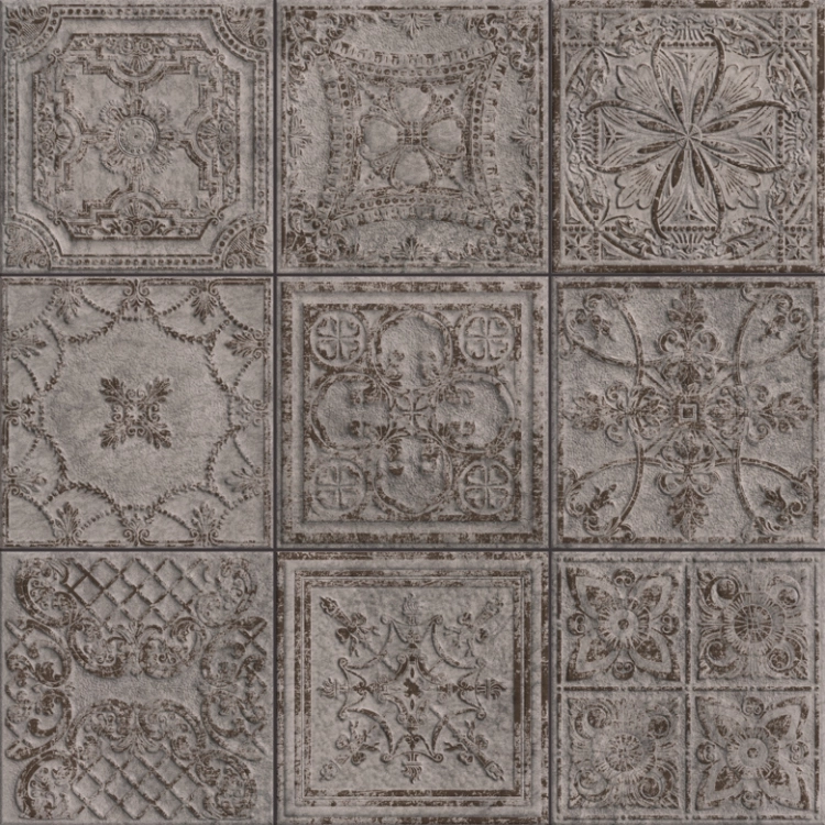 Aparici Gatsby Copper 60x60 dekoracyjne płytki ścienne ornamenty
