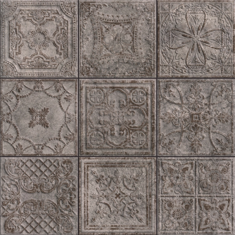 Aparici Gatsby Copper 60x60 dekoracyjne płytki ścienne ornamenty